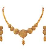 Gold necklace-sets