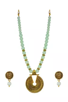 Gold necklace-sets
