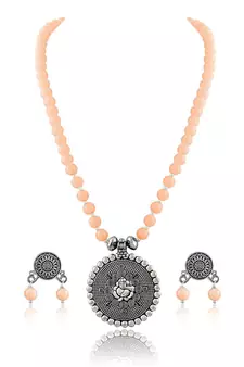 Silver necklace-sets