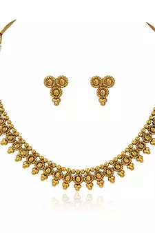 Gold necklace-sets