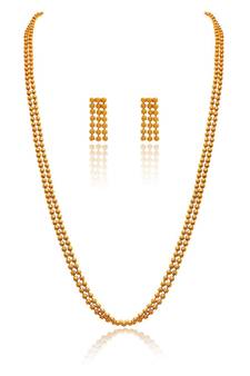 Gold necklace-sets