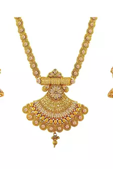 Gold necklace-sets
