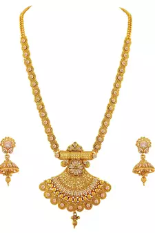 Gold necklace-sets
