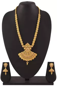 Gold necklace-sets