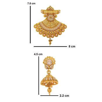 Gold necklace-sets 4