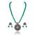 Green necklace-sets