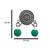 Green necklace-sets
