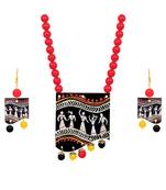 Red necklace-sets