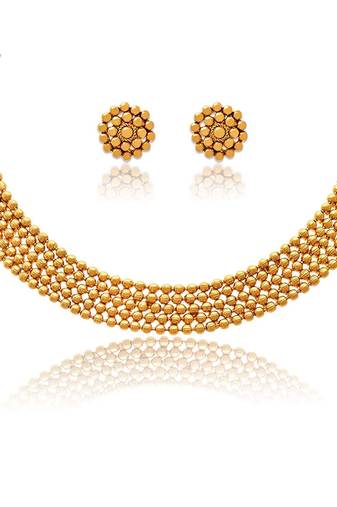 Gold necklace-sets