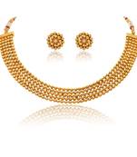 Gold necklace-sets