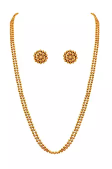 Gold necklace-sets