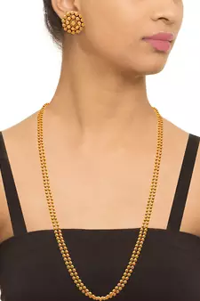 Gold necklace-sets