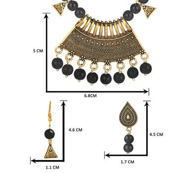 Black necklace-sets 4