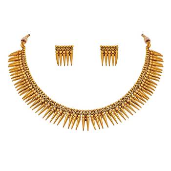 Gold necklace-sets 1