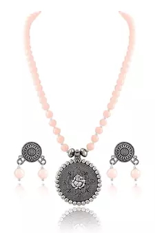 Silver necklace-sets
