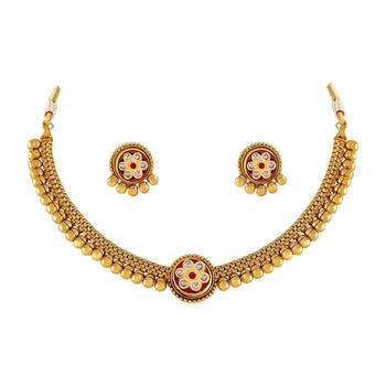 Gold necklace-sets 1