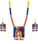 Orange necklace-sets