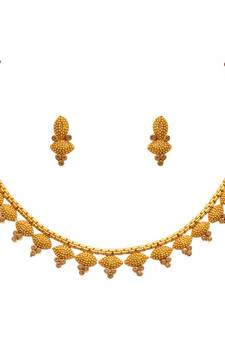 Gold necklace-sets