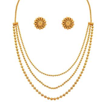 Gold necklace-sets 1