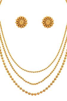 Gold necklace-sets