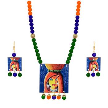 Green necklace-sets 1