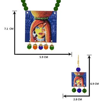 Green necklace-sets 4