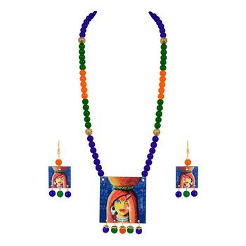 Blue necklace-sets 2