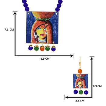 Blue necklace-sets 3