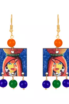 Blue necklace-sets