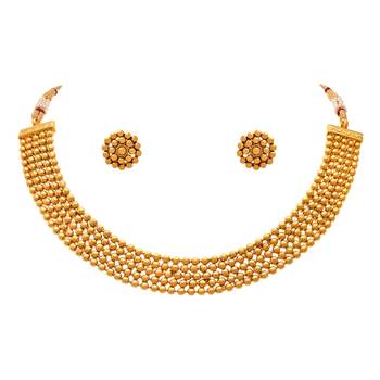 Gold necklace-sets 1