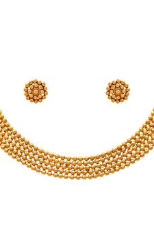 Gold necklace-sets