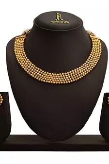 Gold necklace-sets