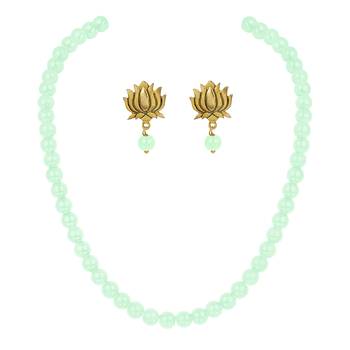 Green necklace-sets 2