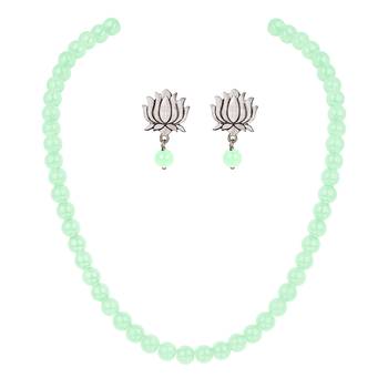 Green necklace-sets 3