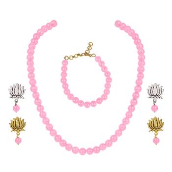 Pink necklace-sets 1