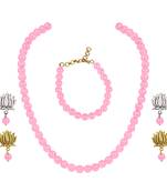 Pink necklace-sets