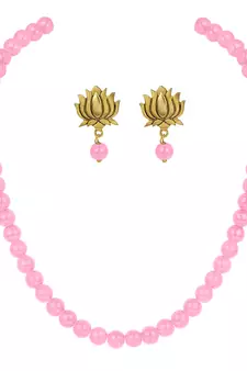 Pink necklace-sets