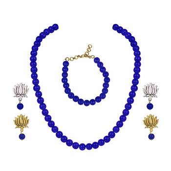 Blue necklace-sets 1