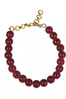 Maroon necklace-sets