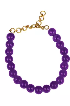 Purple necklace-sets