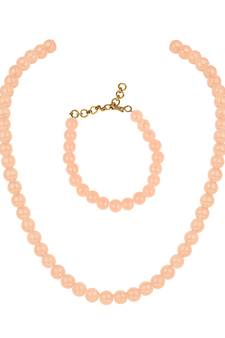 Orange necklace-sets