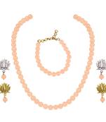 Orange necklace-sets