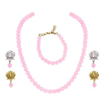 Pink necklace-sets 1