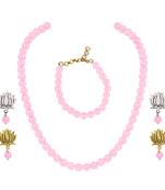 Pink necklace-sets