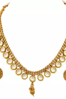 Gold necklace-sets