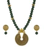 Green necklace-sets