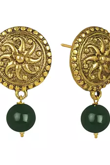 Green necklace-sets