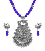 Blue necklace-sets