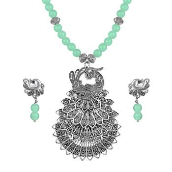 Green necklace-sets 1