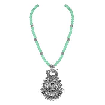 Green necklace-sets 3